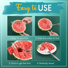 Load image into Gallery viewer, Stainless Steel Watermelon Cutter
