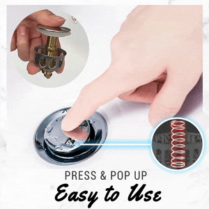 Pop-up Basin Drain Filter