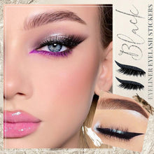 Load image into Gallery viewer, Reusable Glitter Eyeliner Eyelash Stickers
