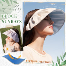 Load image into Gallery viewer, SummerVibes Foldable Shell Sun Hat
