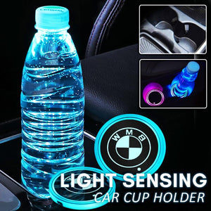 Neon Glow LED Car Cup Holder