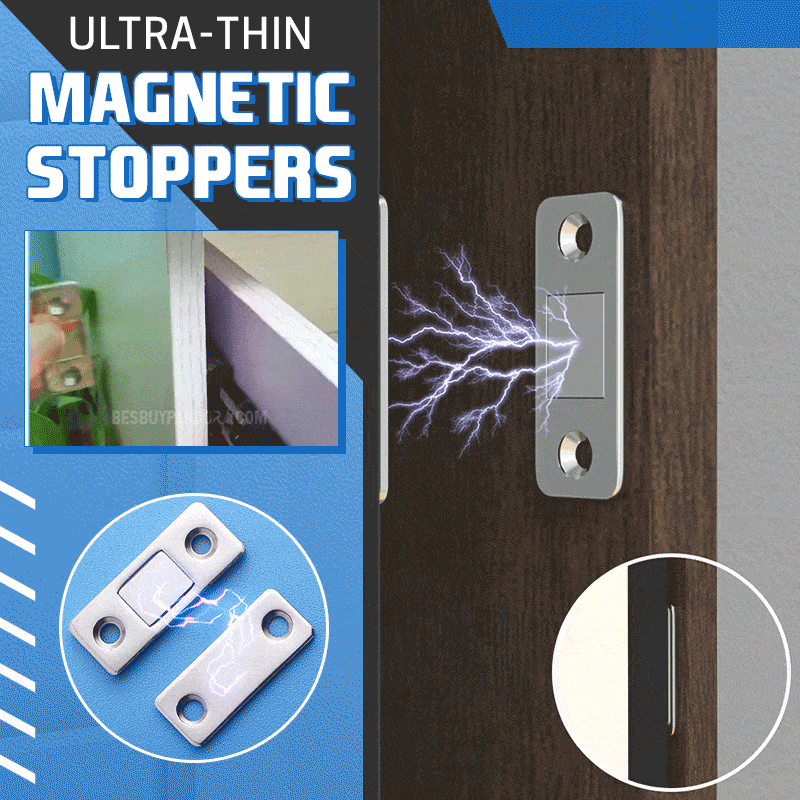 Ultra-thin Invisible Magnetic Door Stoppers