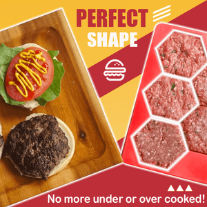 Innovative Hexagonal Burger Press