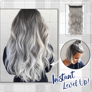 Silver Gray Hair Extension