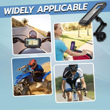 Load image into Gallery viewer, Waterproof 360°Adjustable Motorcycle Phone Holder
