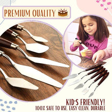 Load image into Gallery viewer, 5pcs Stainless Steel Baking Pastry Spatulas
