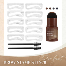 Load image into Gallery viewer, Perfect Brows Stencil &amp; Stamp Kit
