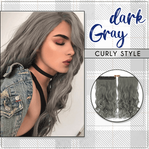 Silver Gray Hair Extension