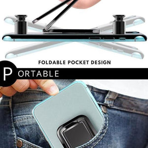 Portable 360° Metal Phone Holder