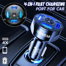 Load image into Gallery viewer, 4-IN-1 Fast Charging Port for Car
