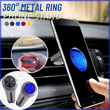 Load image into Gallery viewer, 360° Metal Ring Phone Stand
