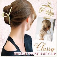 Load image into Gallery viewer, Classy Twist Hairstyle Claw Clip
