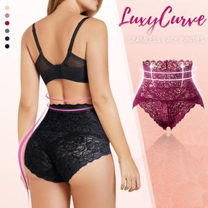 LuxyCurve Seamless Lace Panties