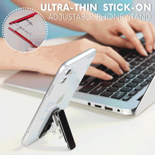 Load image into Gallery viewer, Ultra Thin Stick-On Adjustable Phone Stand
