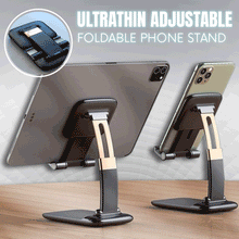 Load image into Gallery viewer, Ultrathin Adjustable Foldable Phone Stand
