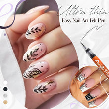 Load image into Gallery viewer, Ultra-Thin Easy Nail Art Felt Pen
