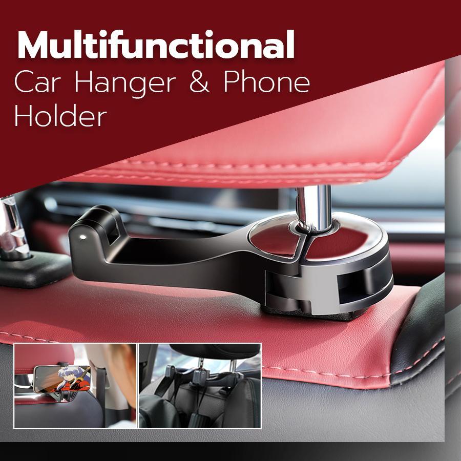 Multifunctional Car Hanger & Phone Holder (50% OFF)