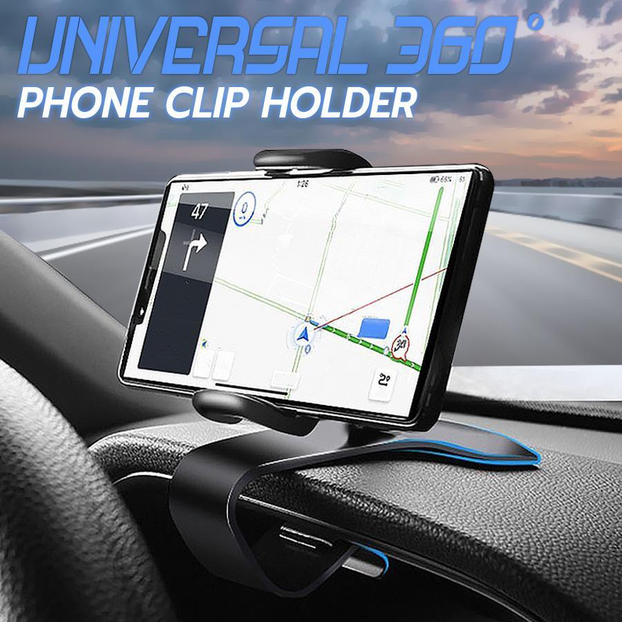 Universal 360° Phone Clip Holder