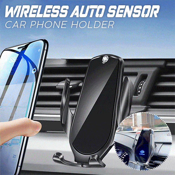Wireless Auto Sensor Car Phone Holder