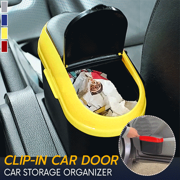 Clip-In Car Door Side Storage Organizer