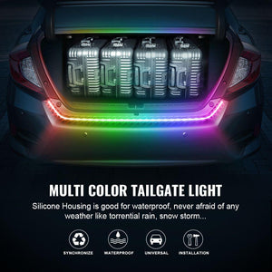 Million Color Tailgate Light Bars